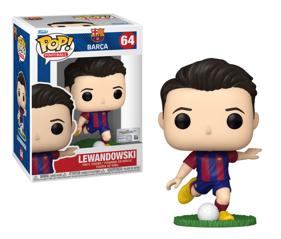 Figuren Funko | Barcelona - Pop Football N° 64 - Lewandowski