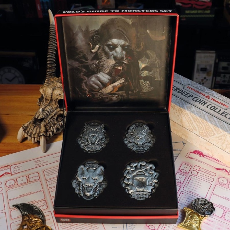 Decoratie Fanattik | Dungeons & Dragons - Box Collector Of Monsters Medaillons