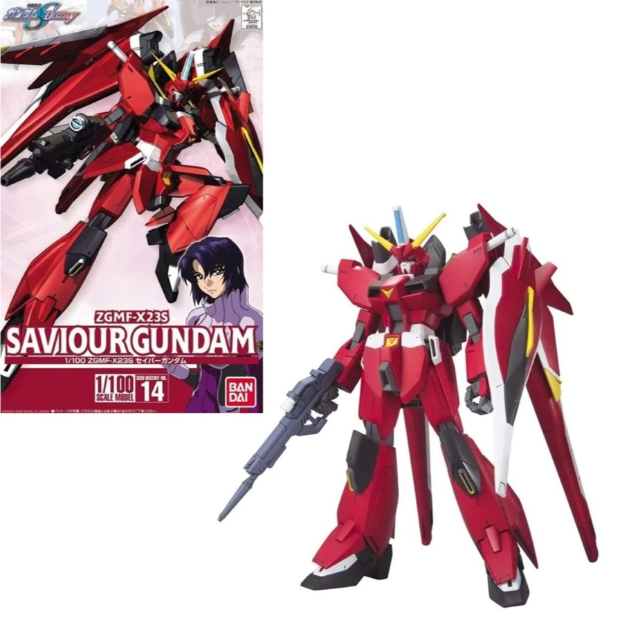 Figuren Bandai Model Kit | Gundam - 1/100 Saviour Gundam - Model Kit