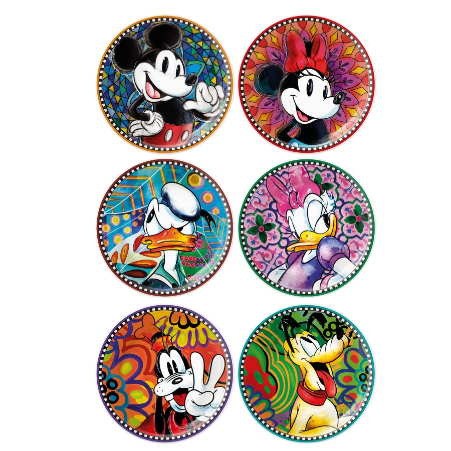 Keuken Egan | Disney - Forever & Ever - Set Of 6 Dessert Plates