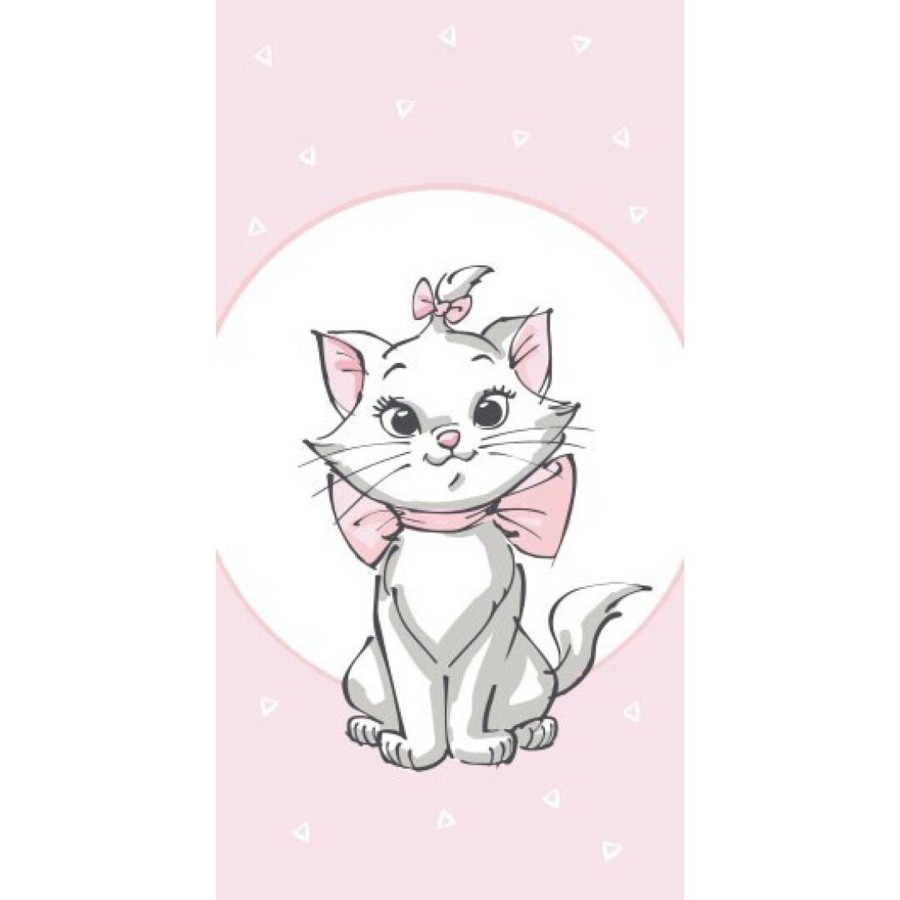 Decoratie AyMax | The Aristocats - Marie - Beach Towel 100% Cotton - 70X140Cm