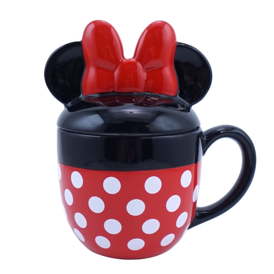 Keuken HMB | Mickey Mouse - Minnie - Mug Shaped With Lid 425Ml