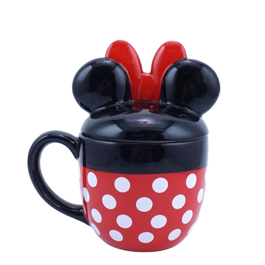 Keuken HMB | Mickey Mouse - Minnie - Mug Shaped With Lid 425Ml