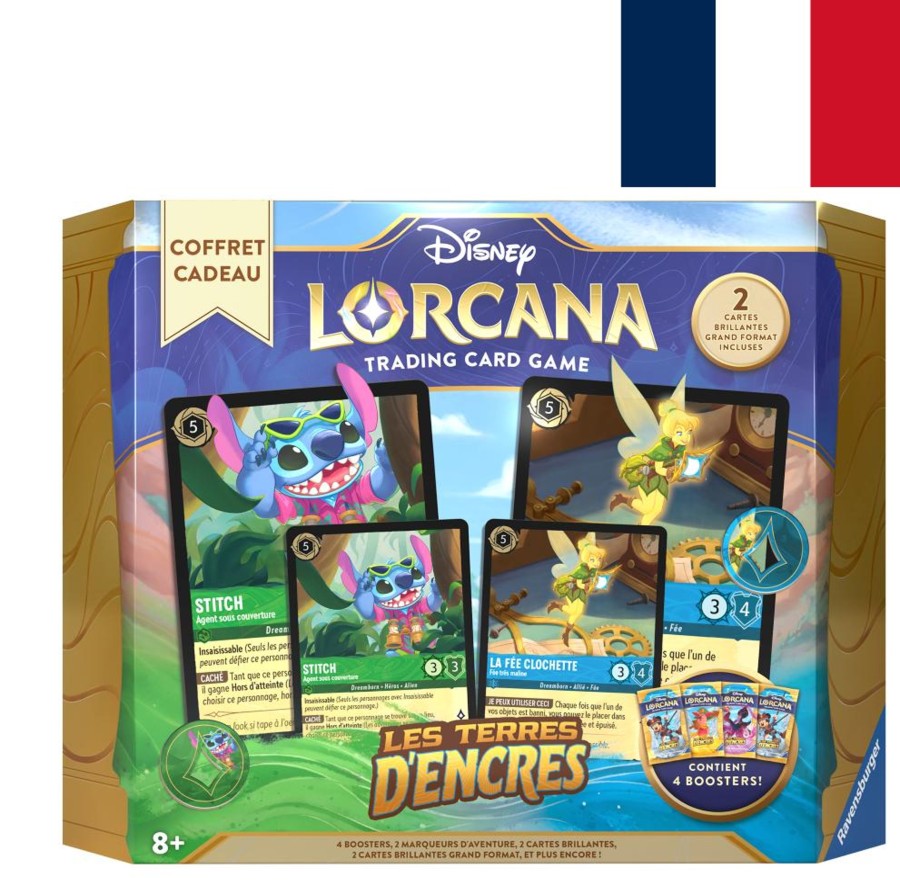 Spelletjes ShopForGeek | Disney - Lorcana - Trading Cards Mass Giftable Chapter 3 - Fr