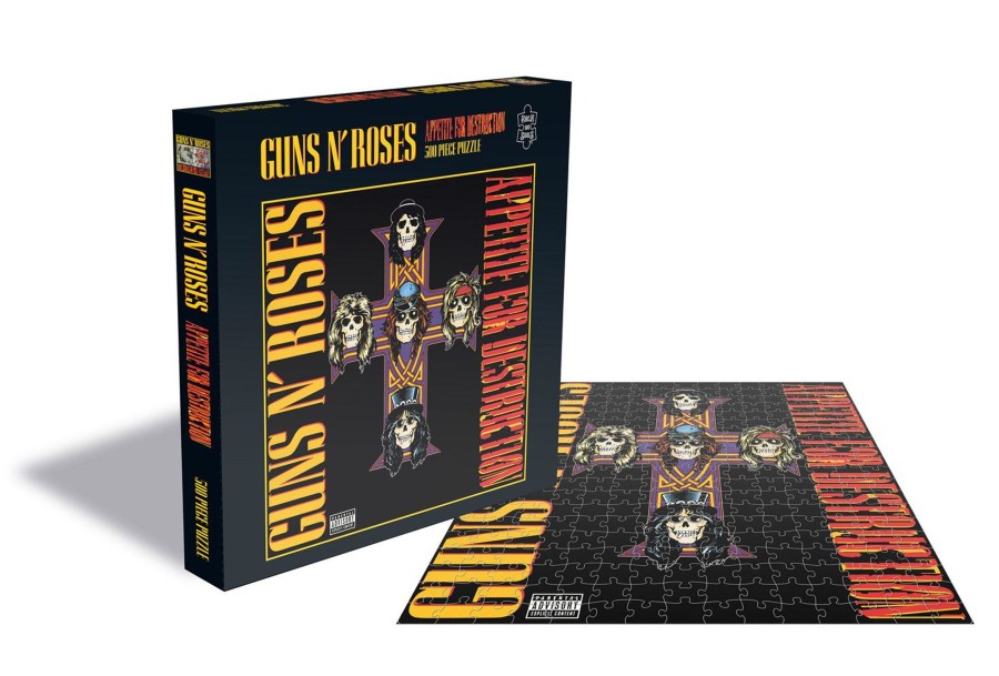 Spelletjes Rock Saws | Guns N' Roses - Appetite For Destruction 2 - Album Puzzle 500P 41X41Cm