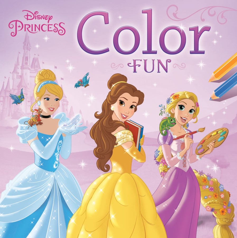 Boeken ShopForGeek | Disney - Color Fun Princess