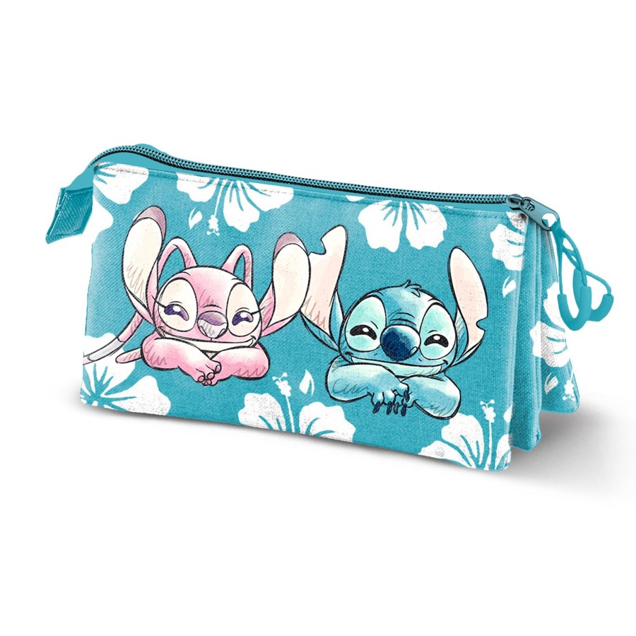 Kantoor Karactermania | Lilo & Stitch - Tropic - Triple Pencil Case