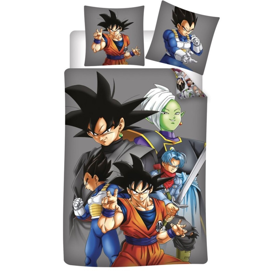 Decoratie AyMax | Dragon Ball Super - Duvet Cover 140X200Cm - '100% Coton'