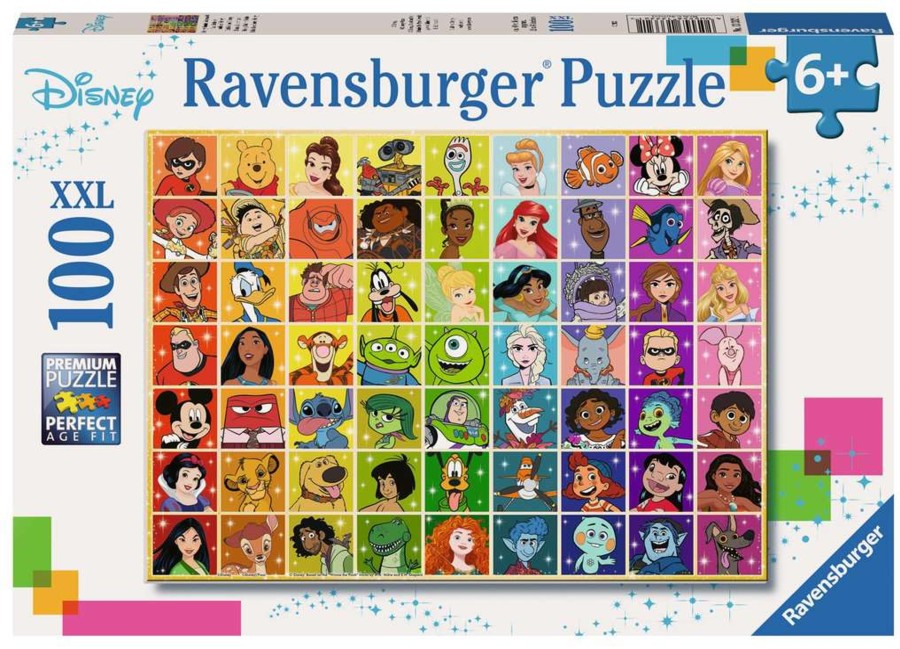 Spelletjes Ravensburger | Disney - The Colour Palette - Puzzle 100P Xxl