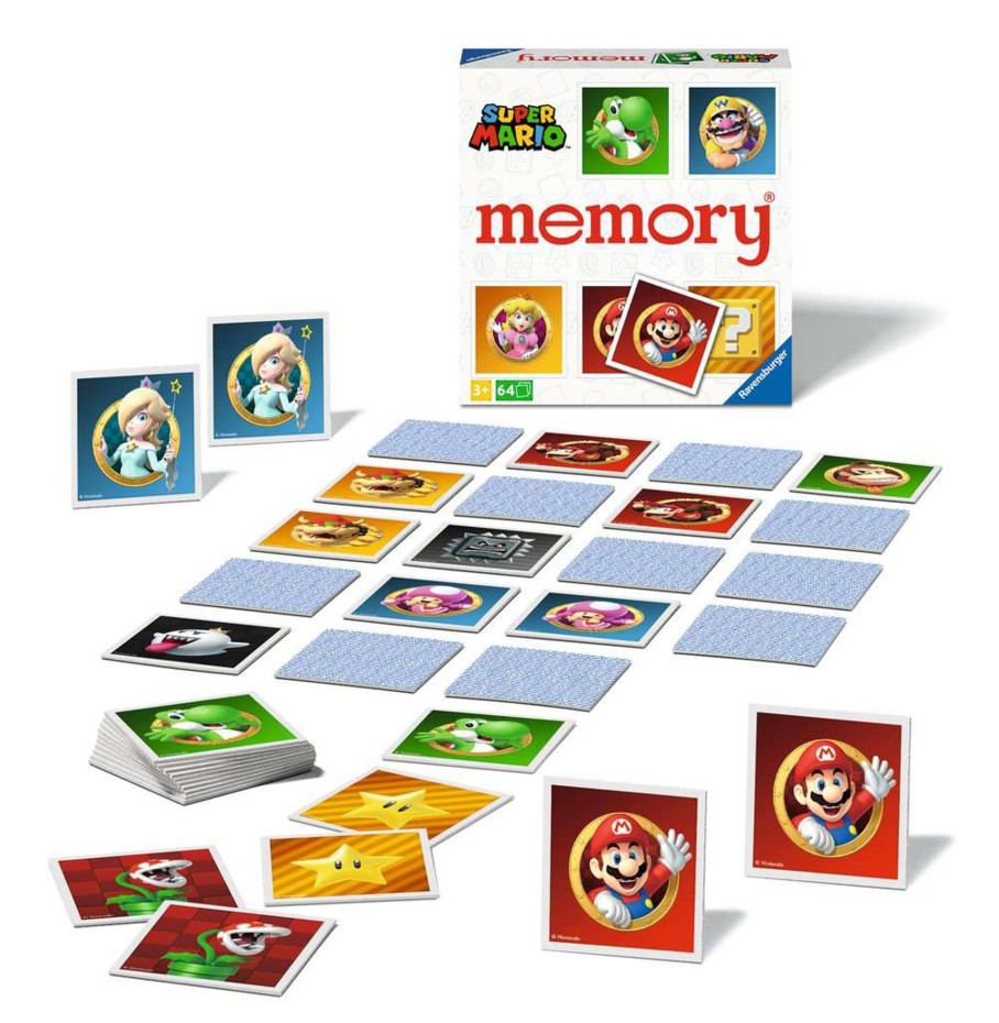 Spelletjes Ravensburger | Super Mario - Grand Memory