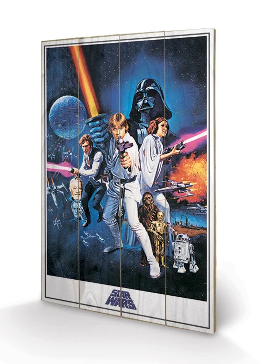 Decoratie Pyramid | Star Wars - Impression Sur Bois 40X59 - A New Hope