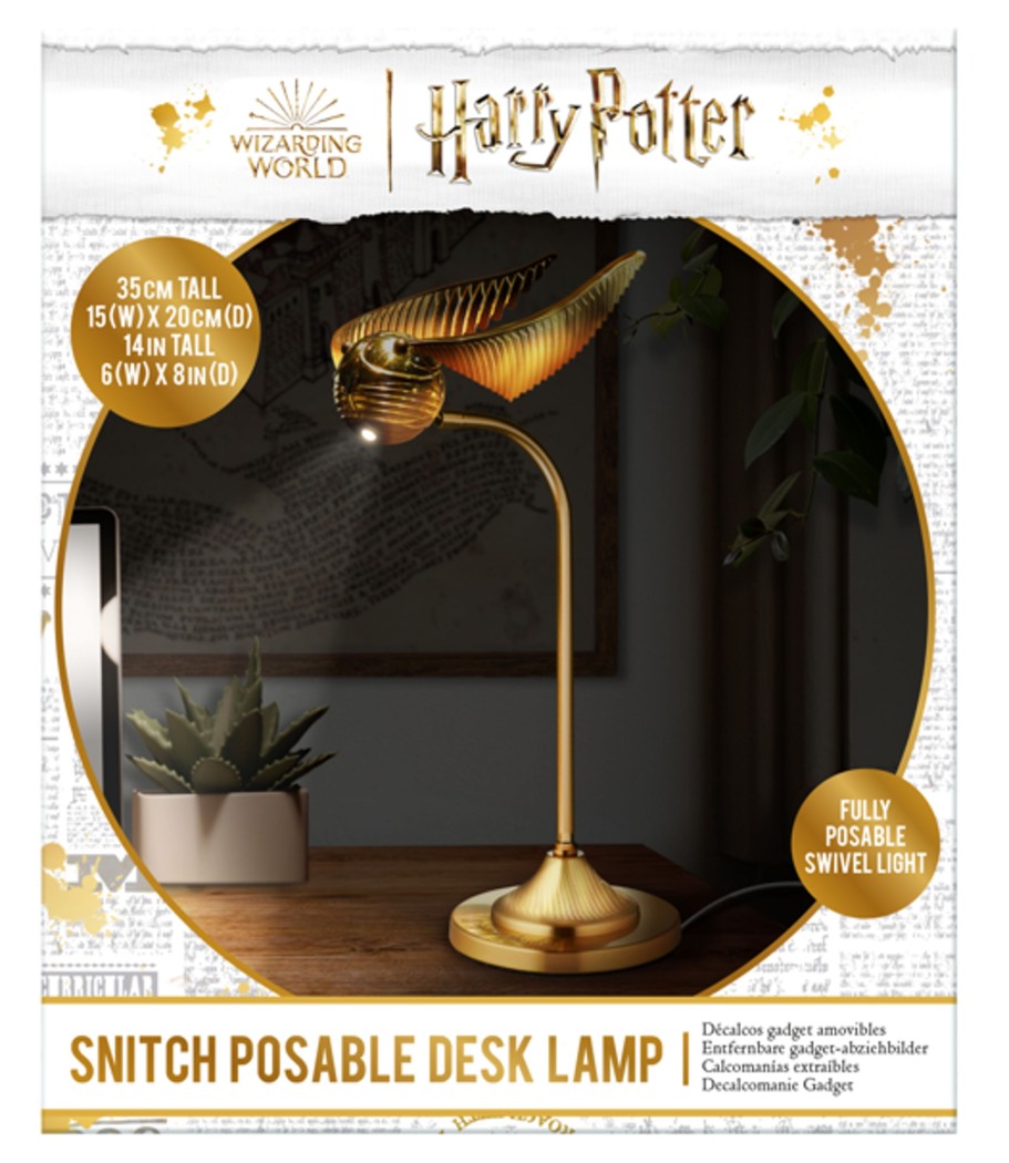 Kantoor Paladone | Harry Potter - Golden Snitch - Desk Light 36Cm