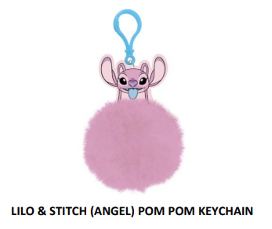 Accessoires Pyramid | Lilo & Stitch - Pom Pom Keychain - Angel