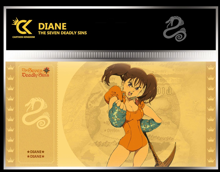 Decoratie Cartoon Kingdom | Seven Deadly Sins - Diane - Golden Ticket