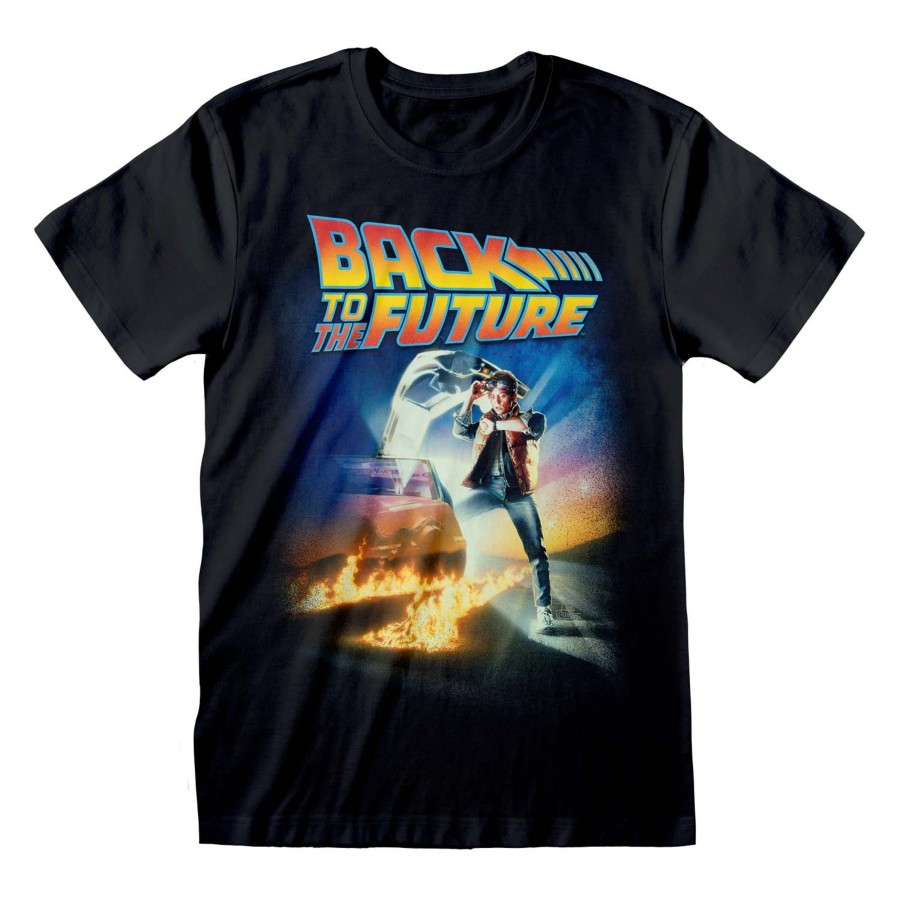 Kleding BACK TO THE FUTURE | Back To The Future - Poster - Unisex T-Shirt (S)