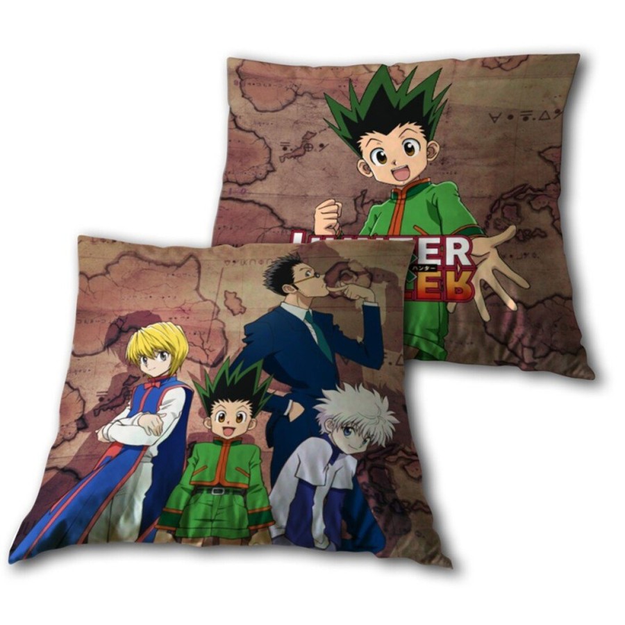 Decoratie ShopForGeek | Hunter X Hunter - Groupe - Cushion ( 35 X 35 )