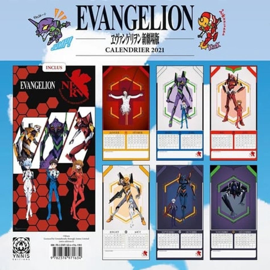 Kantoor Glenat | Evangelion - Calendar 2021 '30X30Cm'