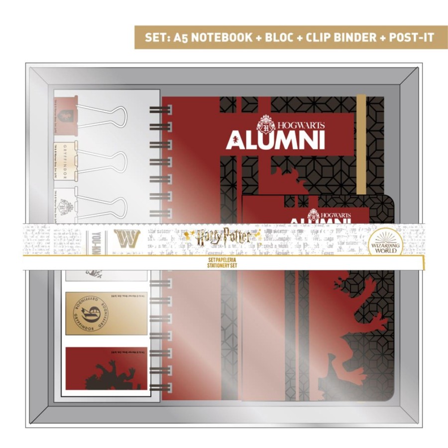 Kantoor Cerda | Harry Potter - Stationery Set - Gryffindor