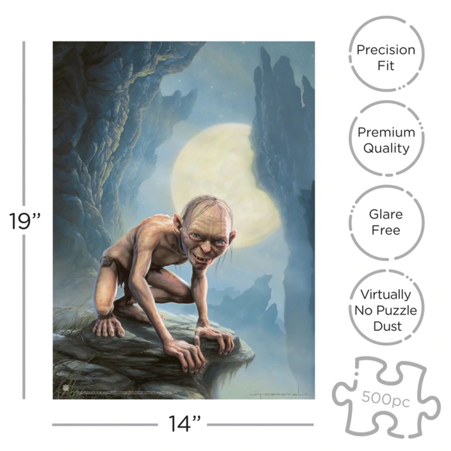 Spelletjes Aquarius | The Lord Of The Rings - Gollum - Puzzle 500P '35X48Cm'