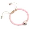 Accessoires Carat | Barbie - Pink Bead Bracelet - Haert