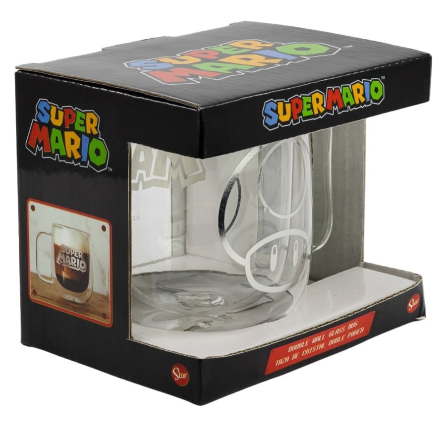 Keuken Stor | Super Mario - Glass Mug - 290 Ml