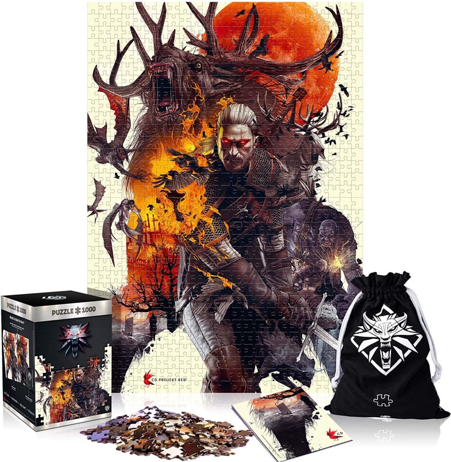 Spelletjes GLP | The Witcher - Monsters - Premium Puzzle 1000P