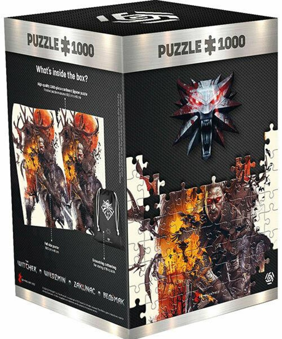 Spelletjes GLP | The Witcher - Monsters - Premium Puzzle 1000P