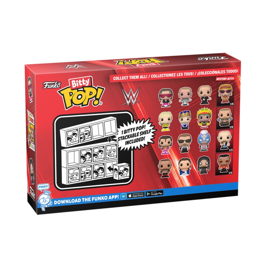 Figuren Funko | Wwe - Bitty Pop 4 Pack 2.5Cm - The Undertaker