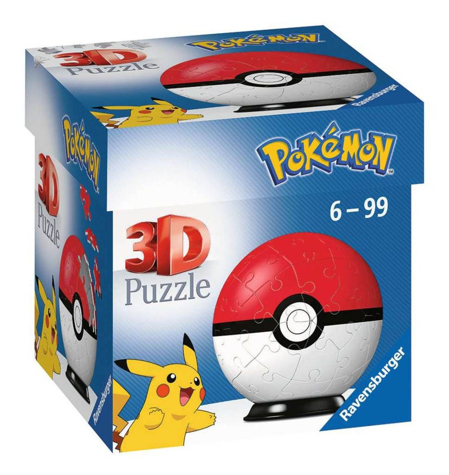 Spelletjes Ravensburger | Pokemon - Puzzle 3D - Pokeball