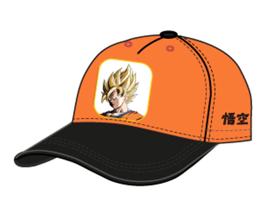 Accessoires ShopForGeek | Dragon Ball Z - Goku Super Saiyan - Adult Orange Cap 58Cm