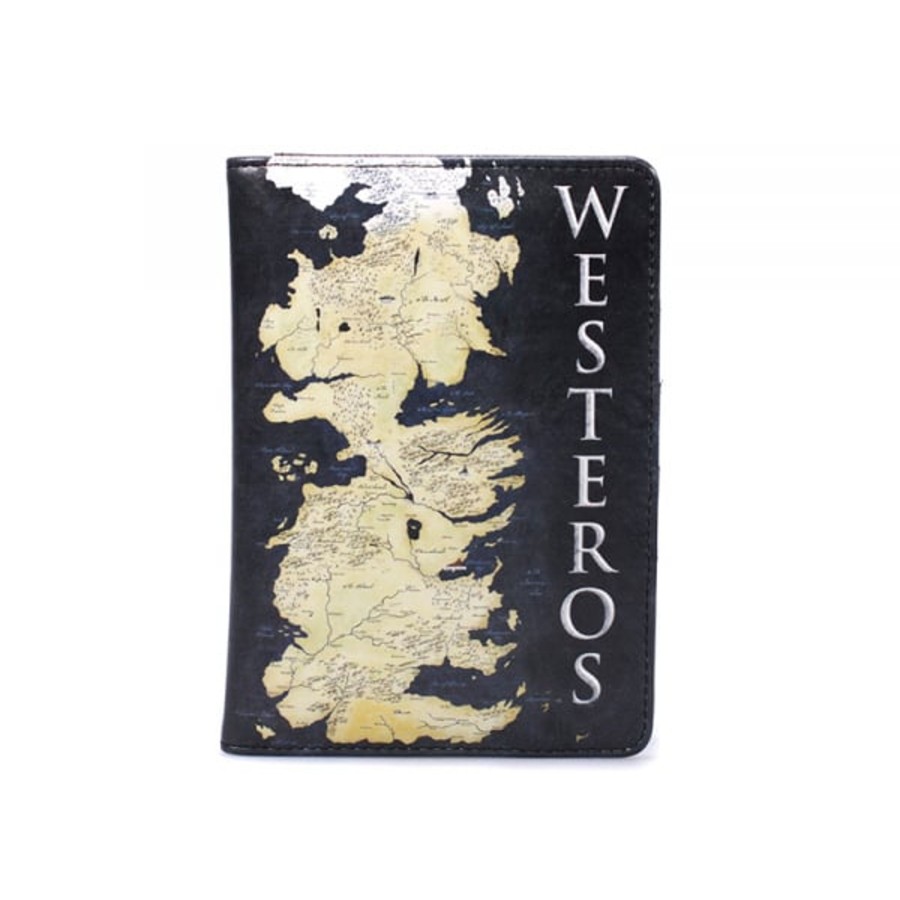 Accessoires HMB | Game Of Thrones - Passport Holder - Westeros Map