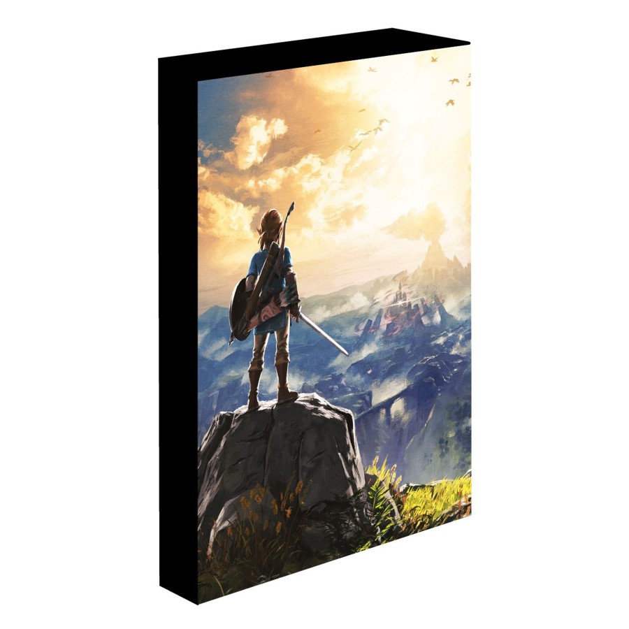 Decoratie Pyramid | Legend Of Zelda - Into The Wilds - Light Canvas 40X30 Cm