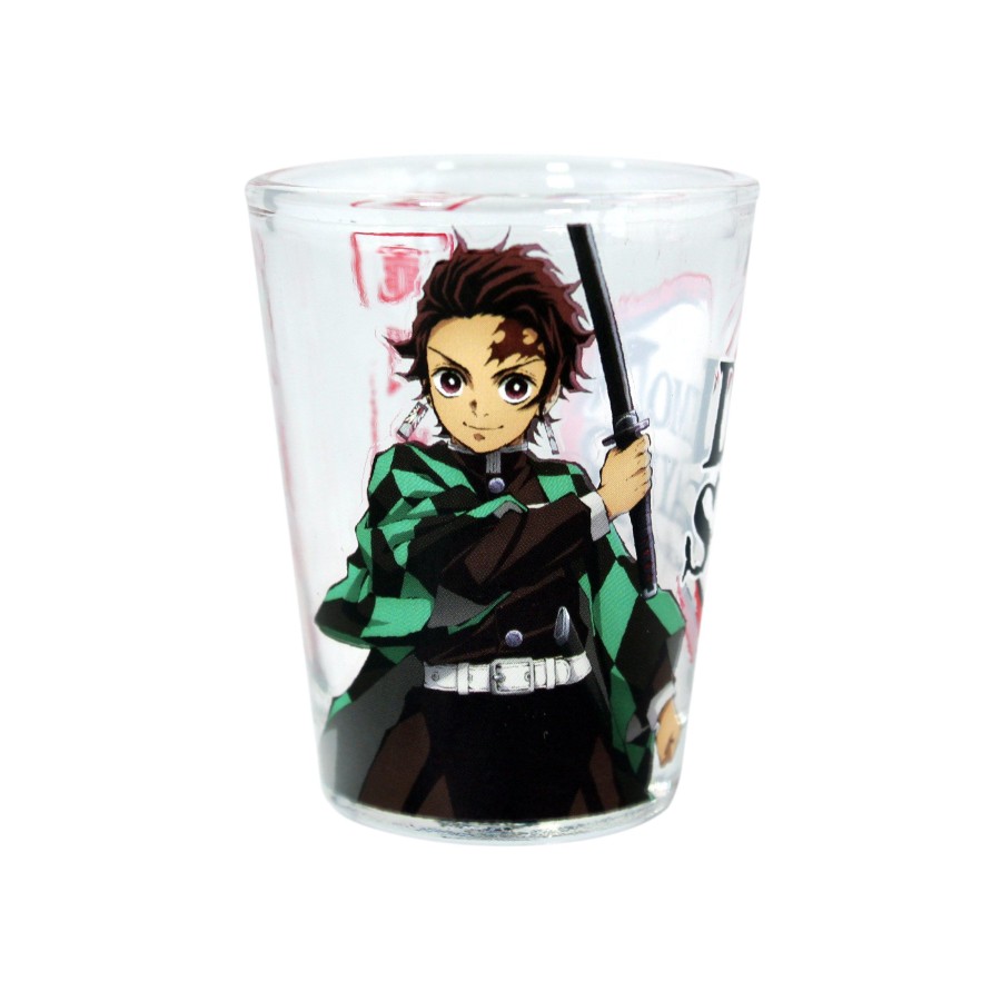 Keuken Just Funky | Demon Slayer - Groupe - 4 Shot Glass 57Ml