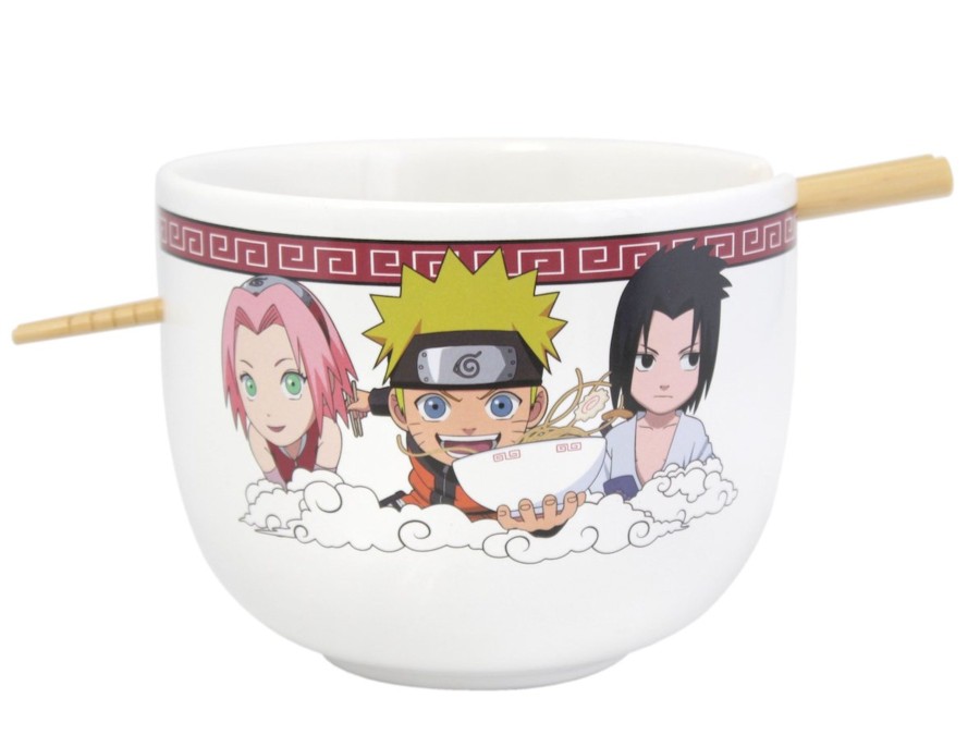 Keuken Just Funky | Naruto - Ramen Bowl With Chopstick 414Ml - Team Seven