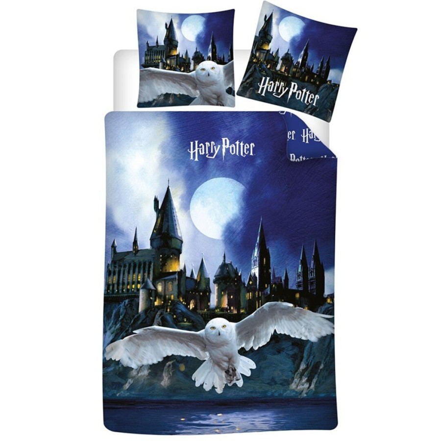 Decoratie AyMax | Harry Potter - Duvet Cover 140X200Cm - Hedwig