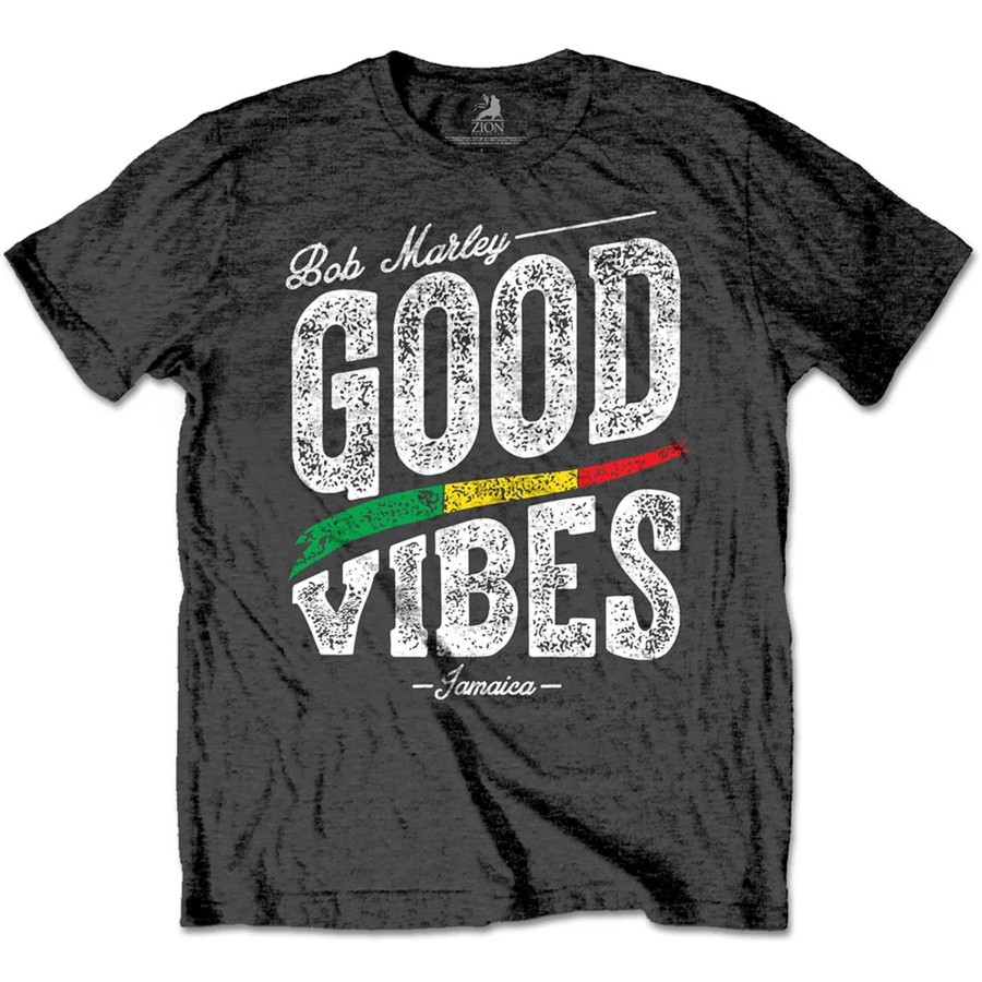 Kleding Rockoff | Bob Marley - T-Shirt -Good Vibes (S)