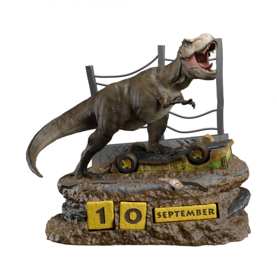 Kantoor Grupo Erik | Jurassic Park - Resin 3D Perpetual Calendar