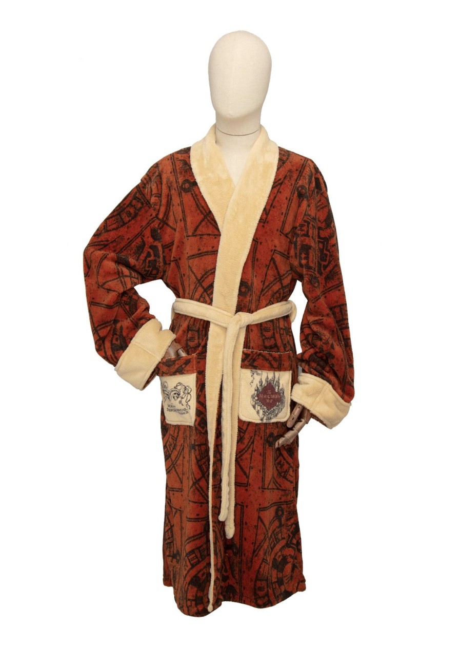 Kleding Groovy | Harry Potter - Marauder'S Map - Adult Size Bathrobe