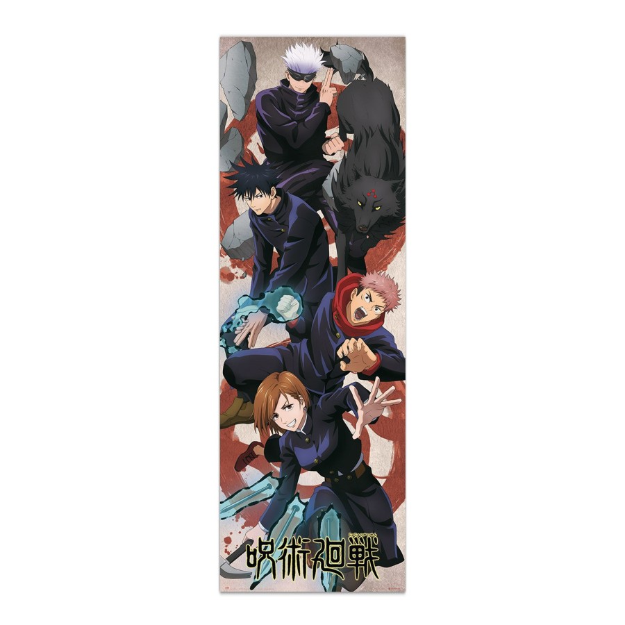 Decoratie Grupo Erik | Jujutsu Kaisen - Door Poster 53X158 Cm