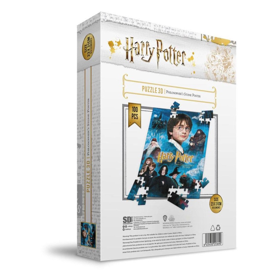 Spelletjes SD Toys | Harry Potter - And The Philopher'S Stone - Puzzle 100P '23X31Cm'