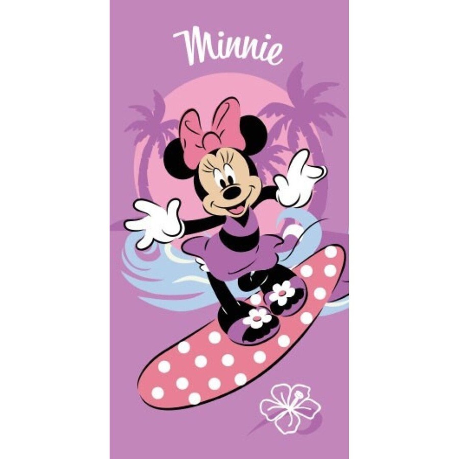 Decoratie AyMax | Disney - Minnie Surf - Beach Towel 100% Polyester - 70X140Cm