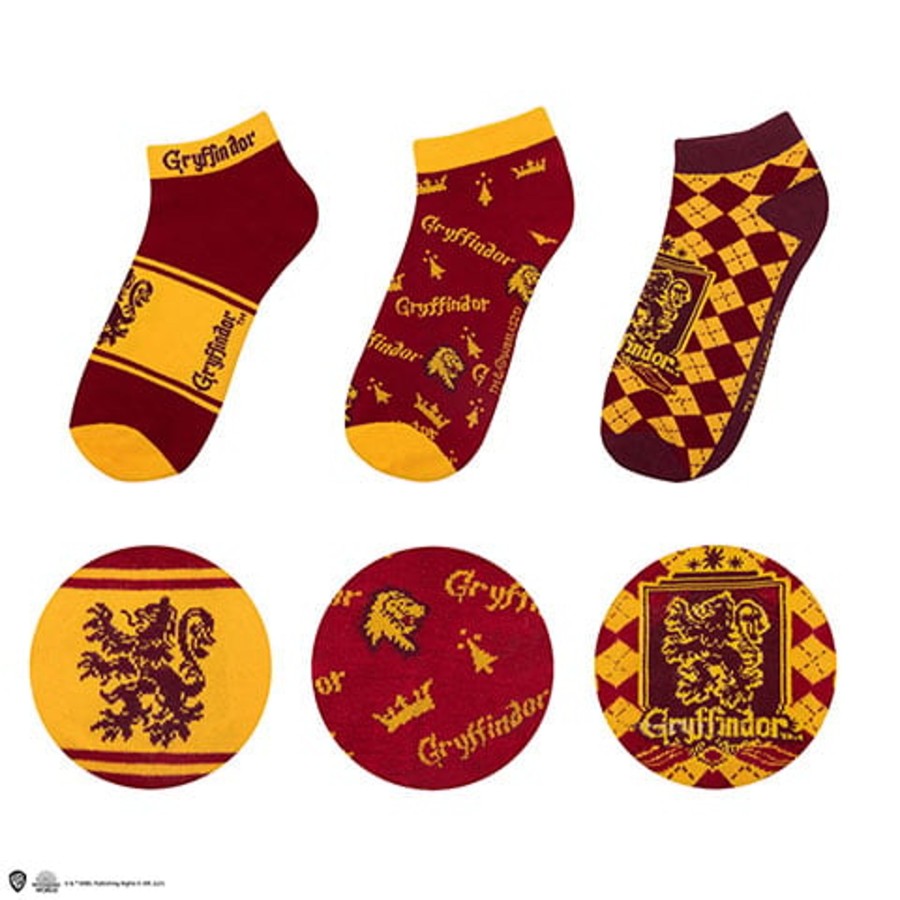 Kleding Cinereplicas | Harry Potter - Gryffindor - 3 Pack Socks