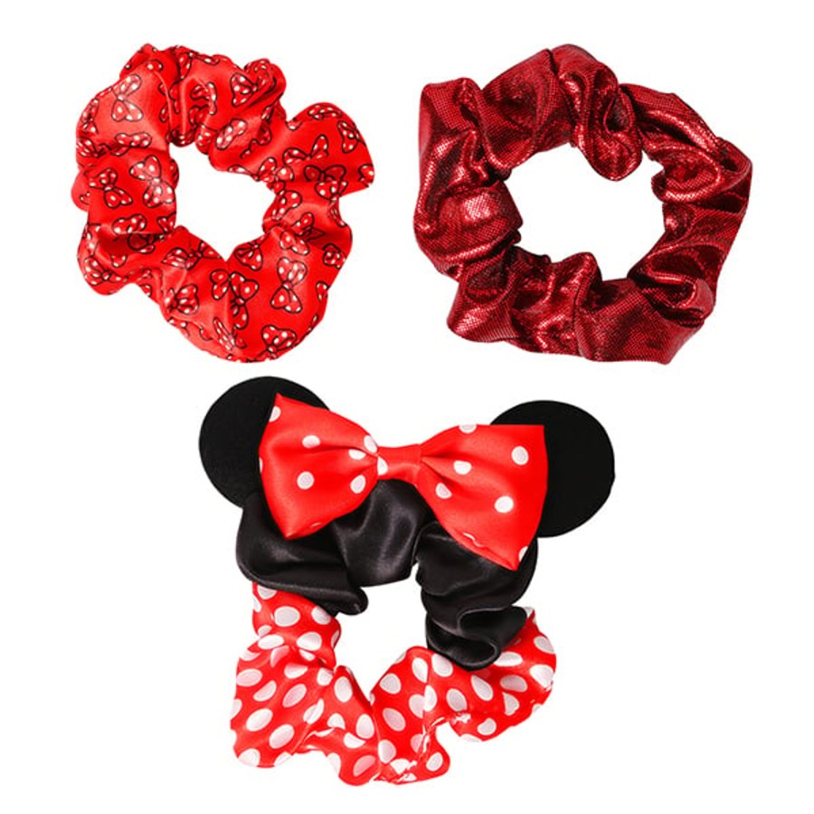 Accessoires Peershardy | Minnie - Hair Accessories Shiny "Scrunchies" - 3 Pc