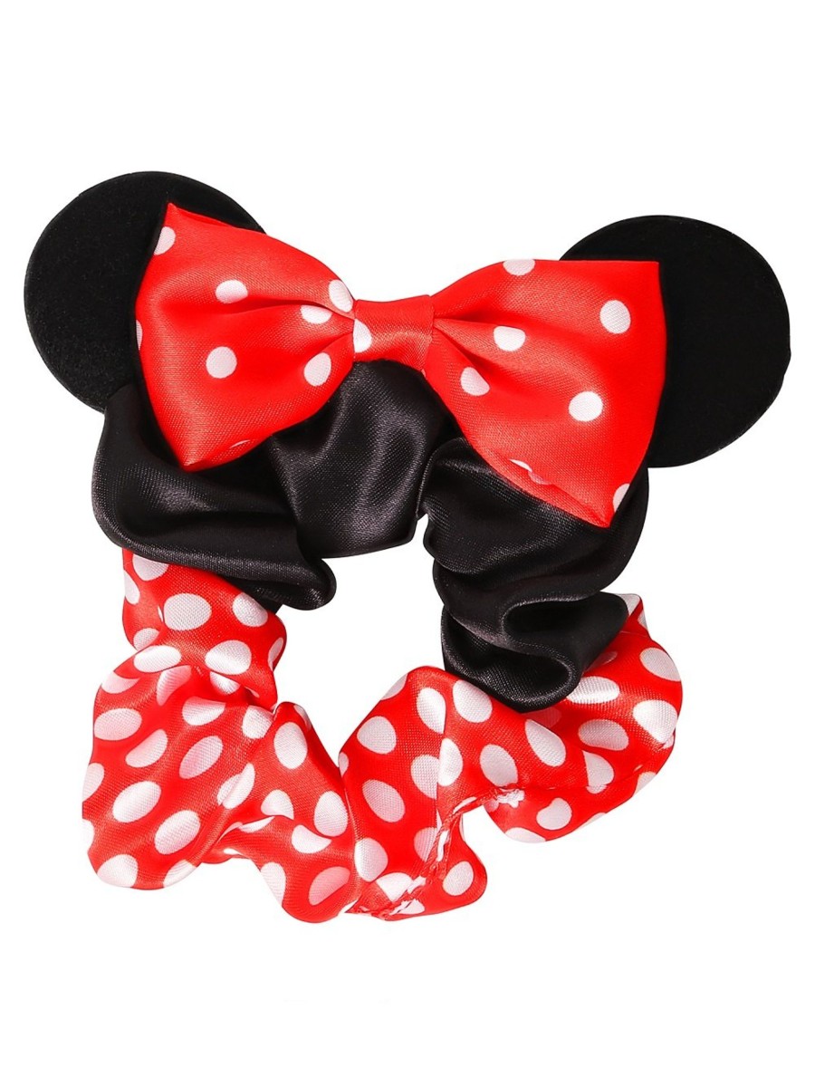 Accessoires Peershardy | Minnie - Hair Accessories Shiny "Scrunchies" - 3 Pc