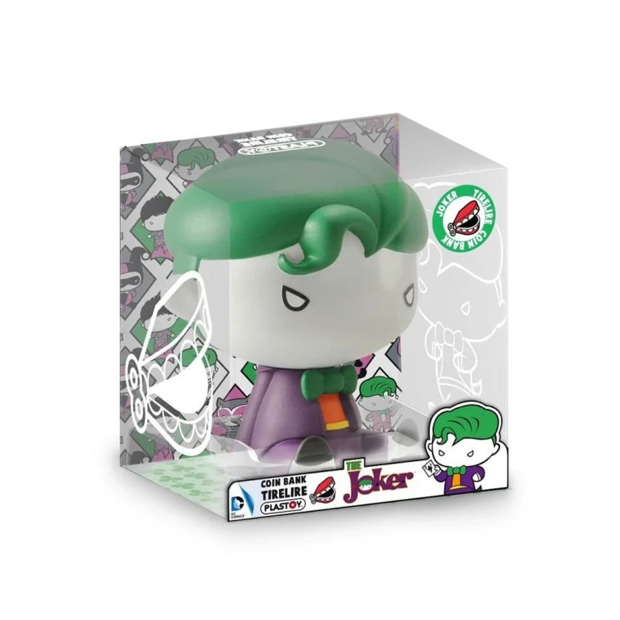 Decoratie ShopForGeek | Dc Comics - Mini-Tirelire - Chibi The Joker - 17Cm