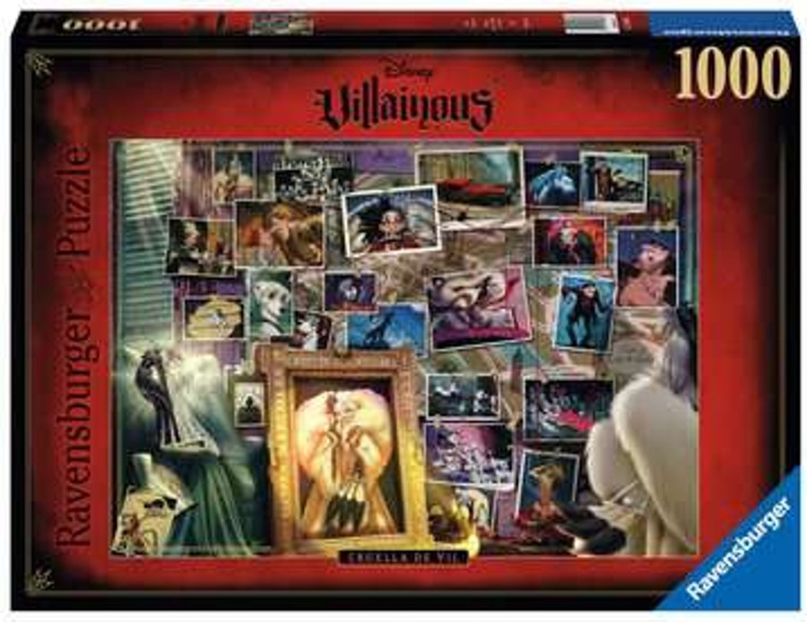 Spelletjes Ravensburger | Disney - Puzzle Villainous 1000P - Cruella De Vil