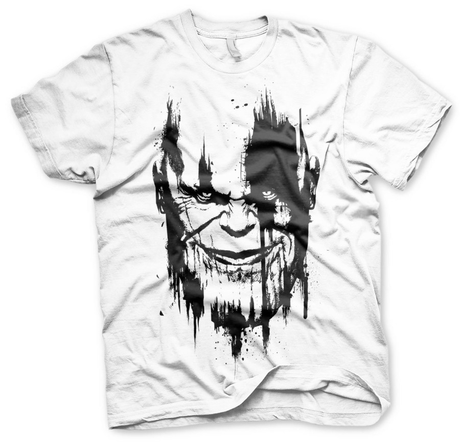 Kleding ShopForGeek | Avengers Infinity War - T-Shirt Thanos - White (M)