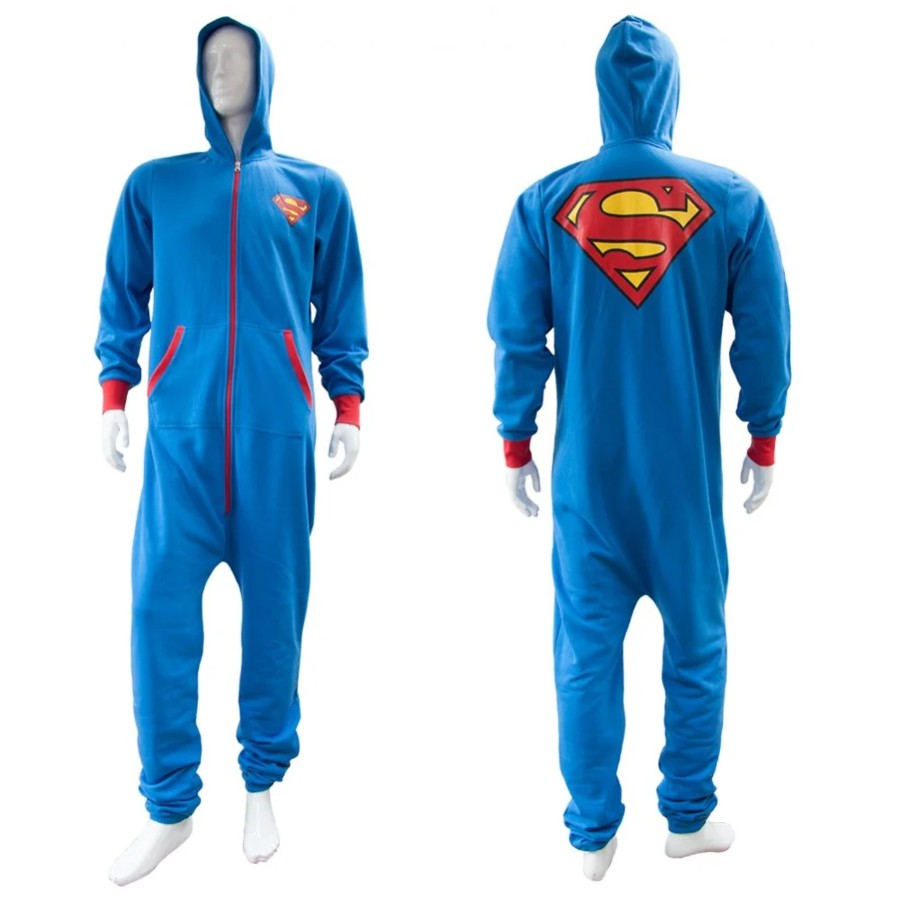 Kleding Groovy | Dc Comics - Jumpsuit - Superman Logo - Adulte