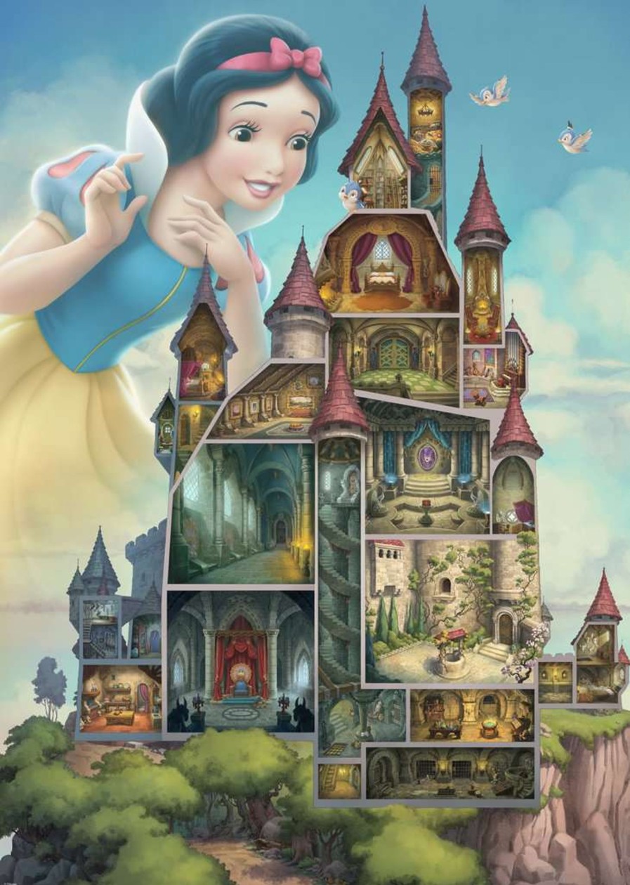 Spelletjes Ravensburger | Disney Castle - Snow White - Puzzle 1000Pcs