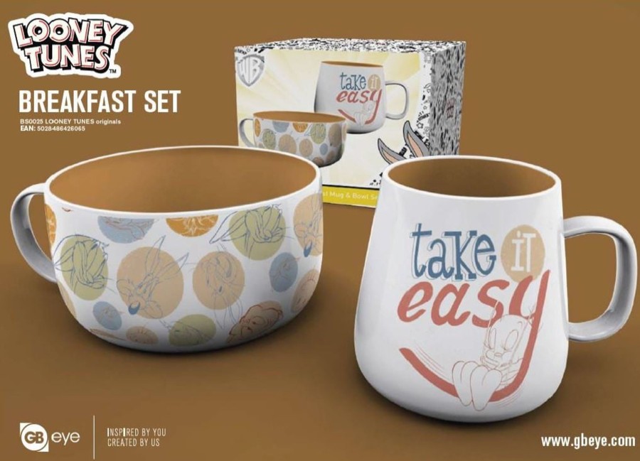 Keuken GB Eye | Looney Tunes - Breakfast Set - Bowl & Mug - Orginals